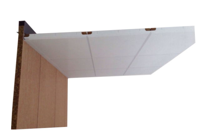 Block-shaped ceilings