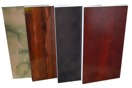 Colored polyester surface felt sheet