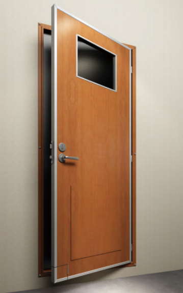 A60 single open fire door
