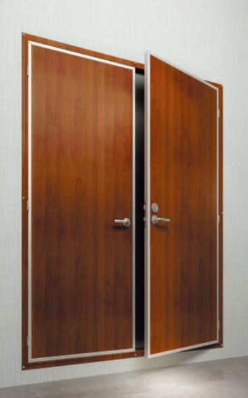 A60 double open fire door